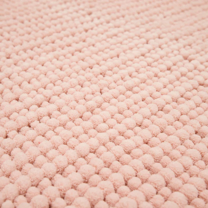 Wagnon Plush Memory Foam Stain/Fade Resistant Non-Slip Machine Washable Bath Mat