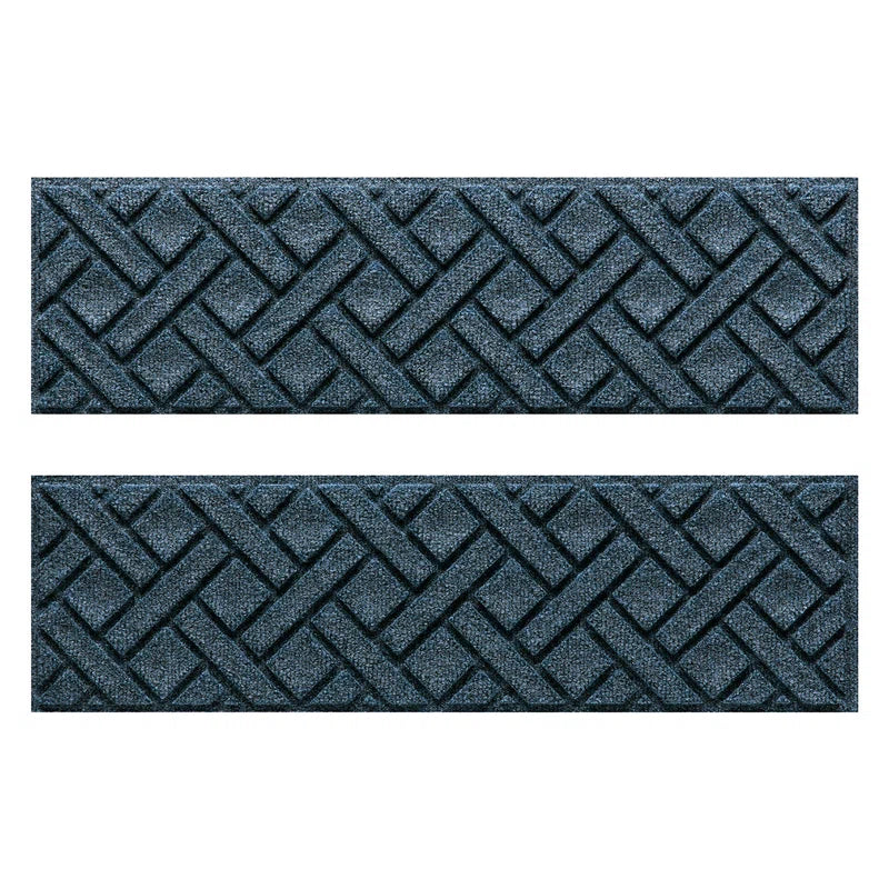 WaterHog Lattice 8.5 in. x 30 in. Indoor Outdoor Stair Treads Set/4 (Set of 4)