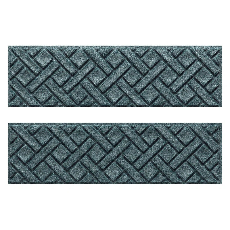 WaterHog Lattice 8.5 in. x 30 in. Indoor Outdoor Stair Treads Set/4 (Set of 4)