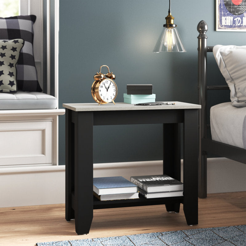 Weddel Basilico End Table with Storage