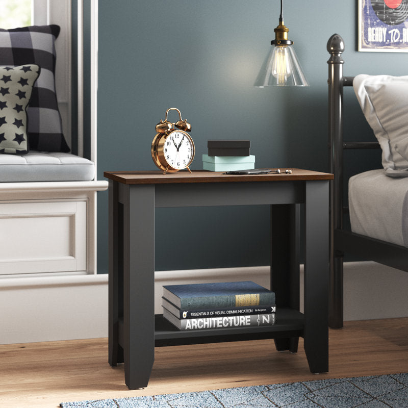 Weddel Basilico End Table with Storage