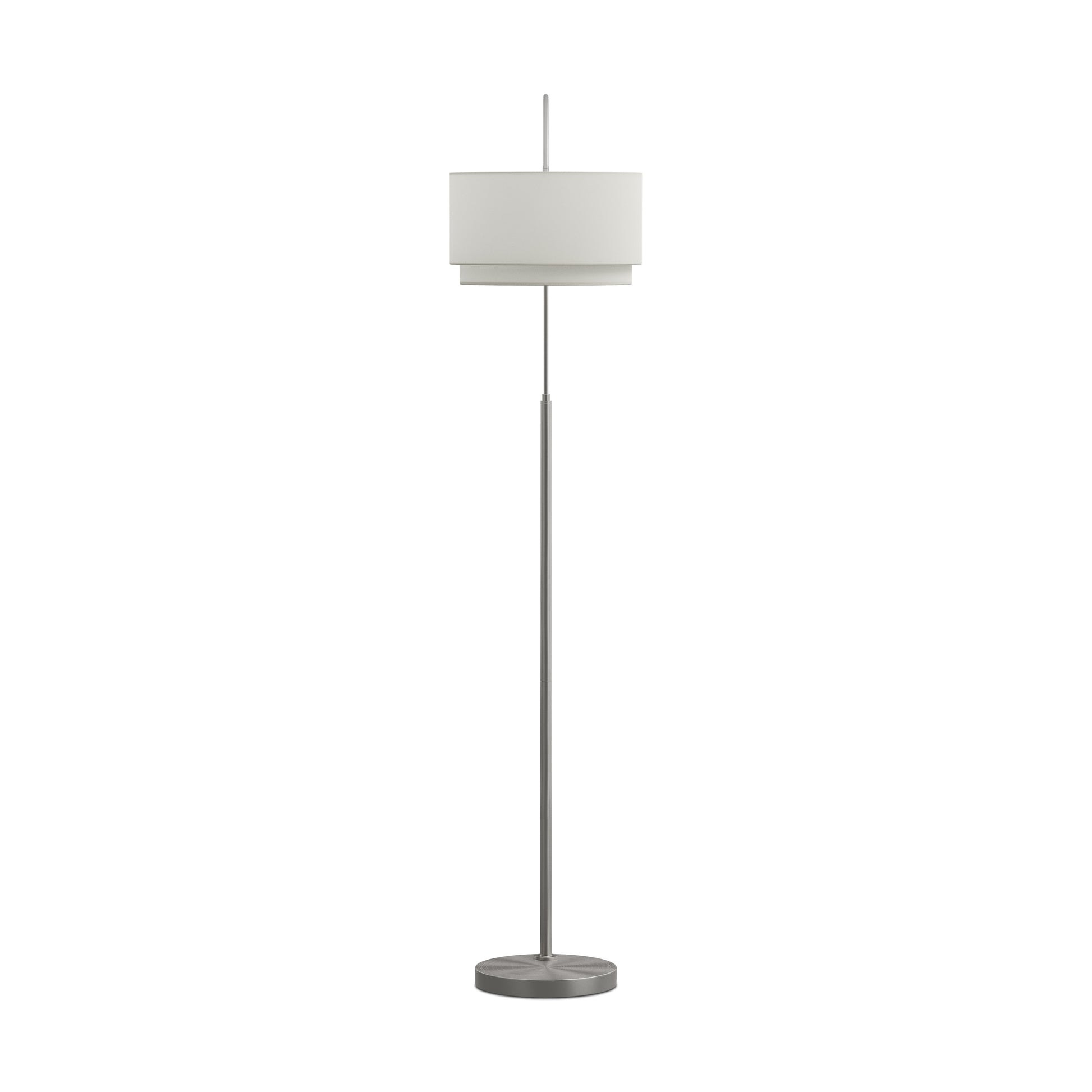 Zebu Small Linen Floor Lamp
