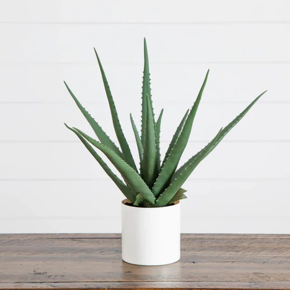 17.5" Artificial Agave Plant