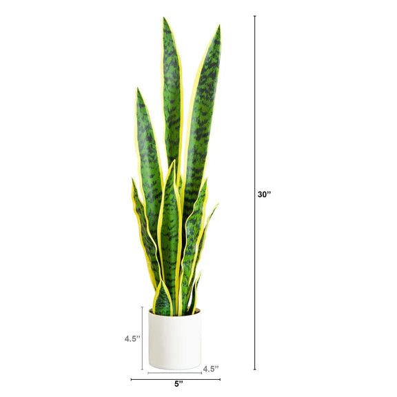 30" Artificial Sansevieria Plant
