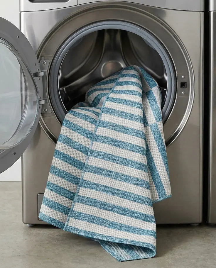 Washable Ribbon Indoor / Outdoor Rug