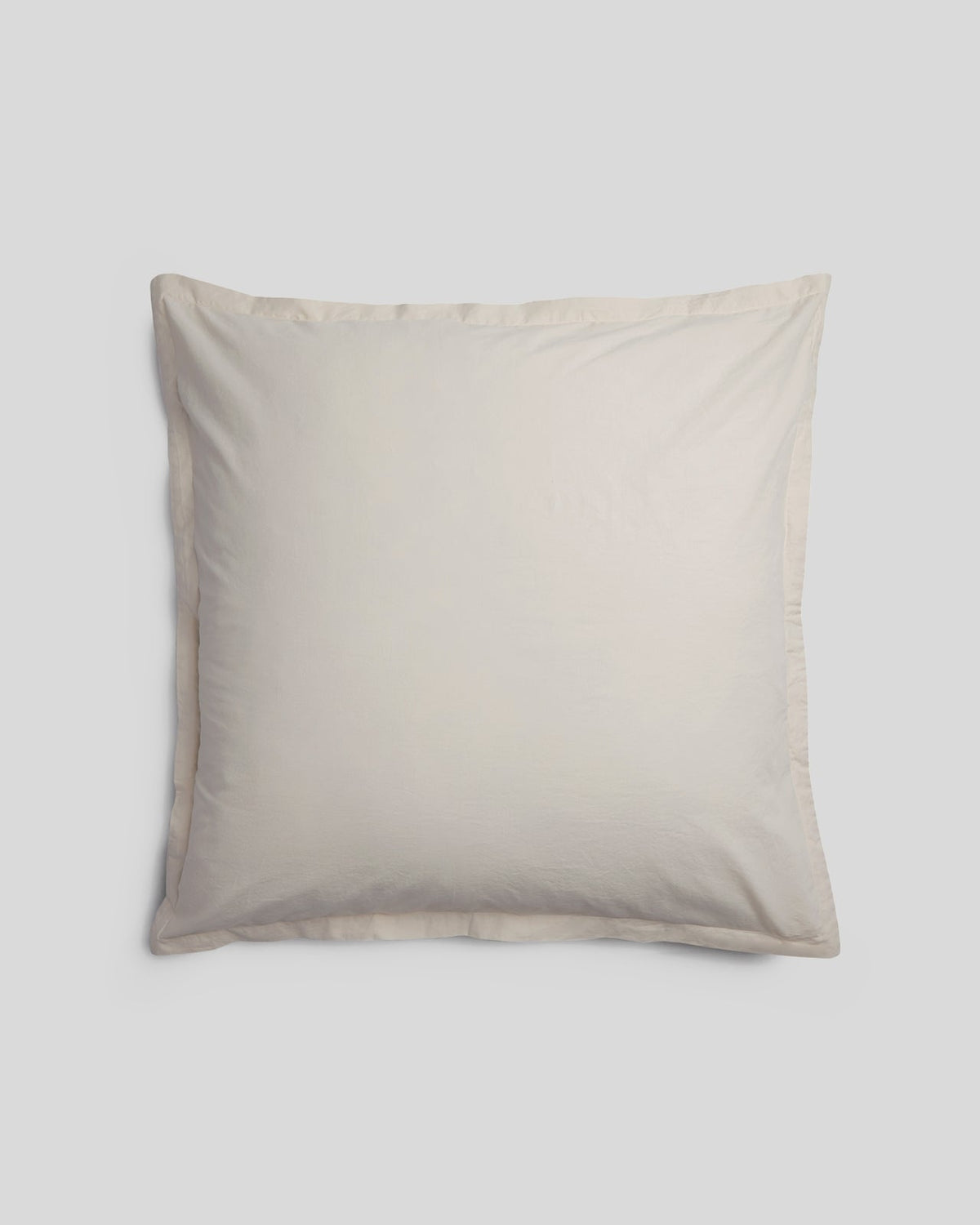 Brushed Cotton Euro Sham (Bone)