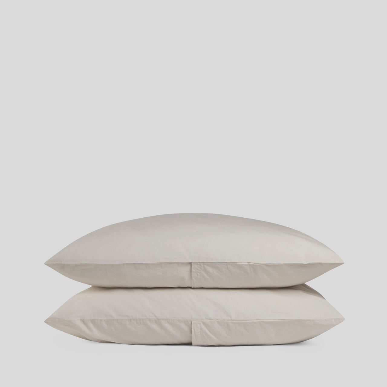 Brushed Cotton Pillowcase Set (Bone)