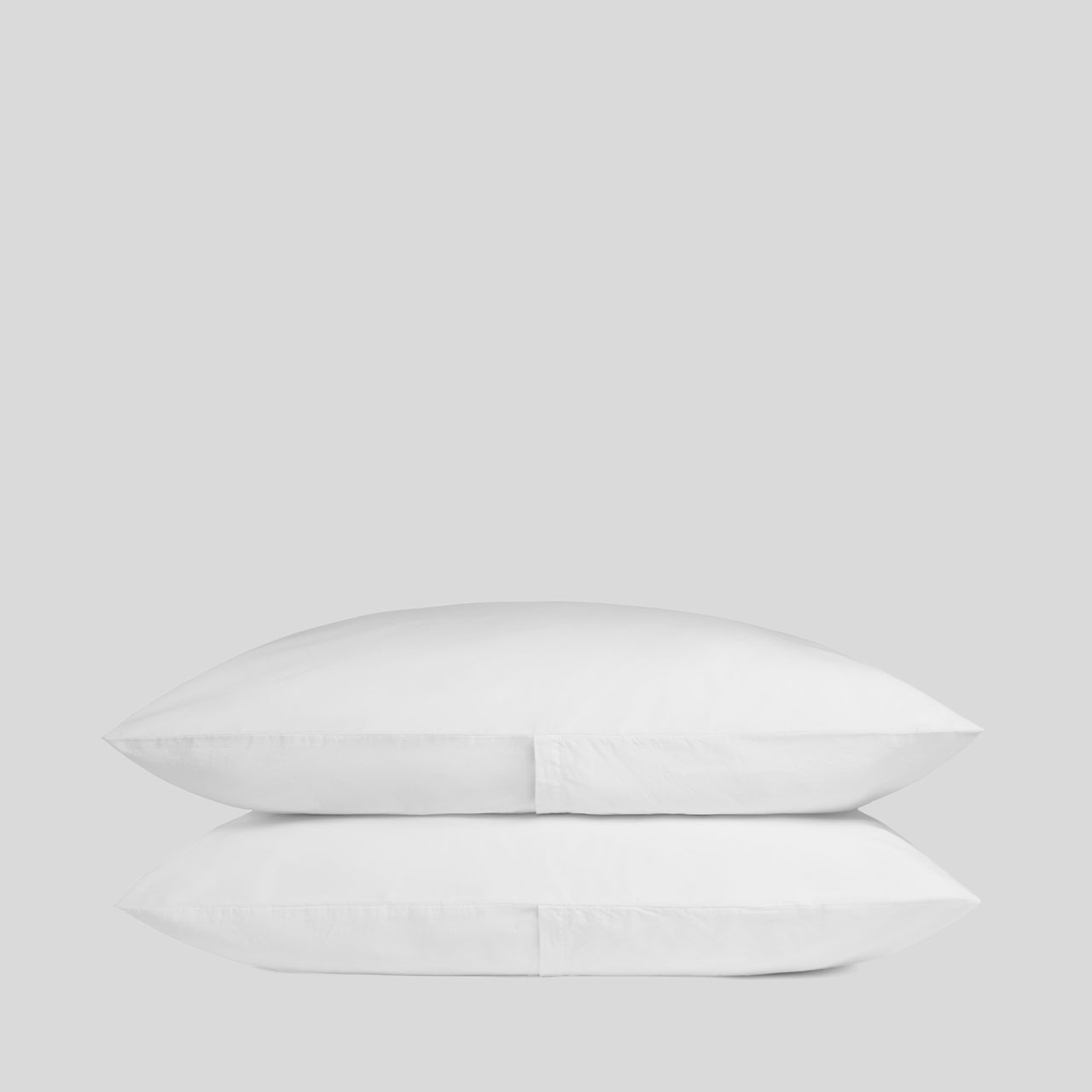 Brushed Cotton Pillowcase Set (White)