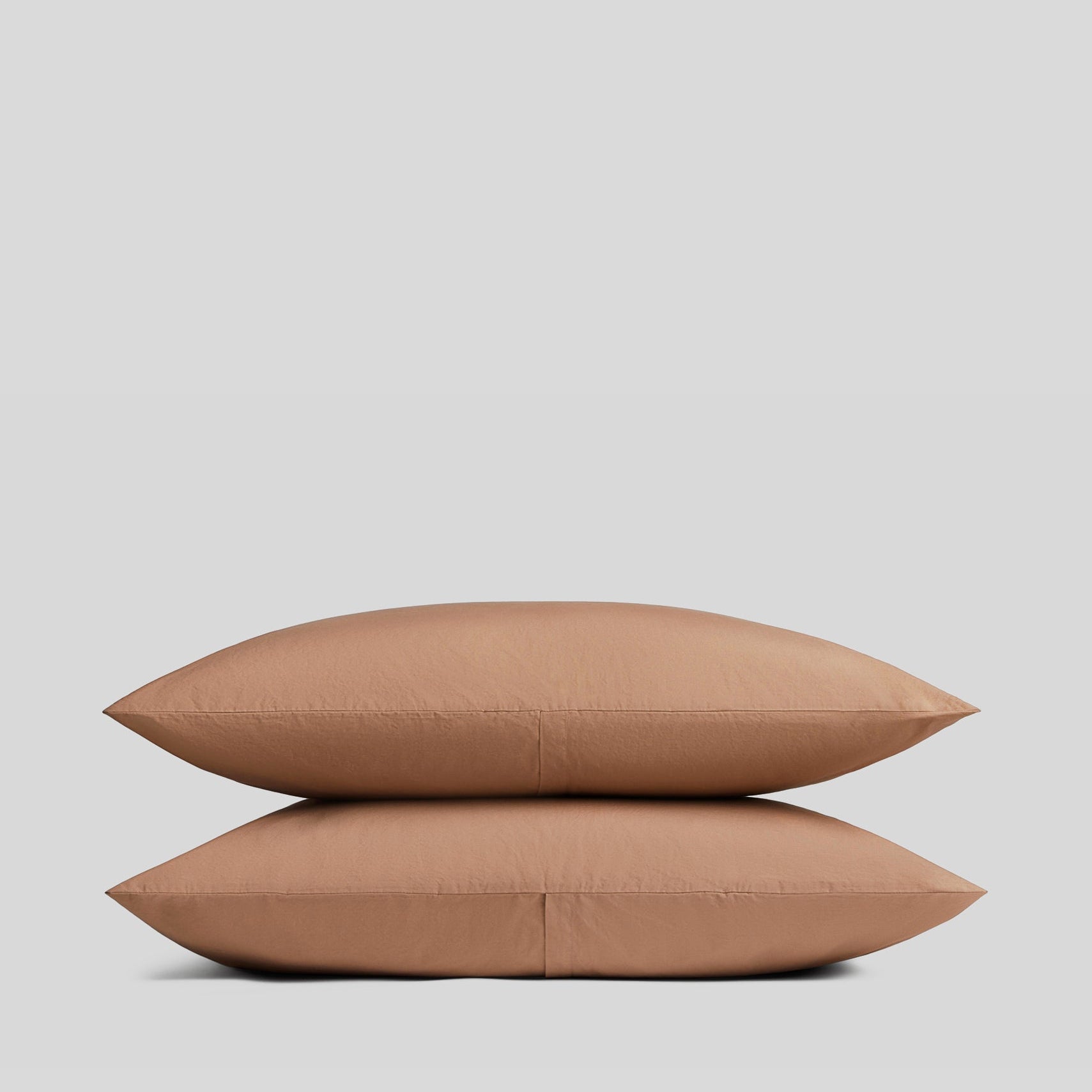 Brushed Cotton Pillowcase Set (Adobe)