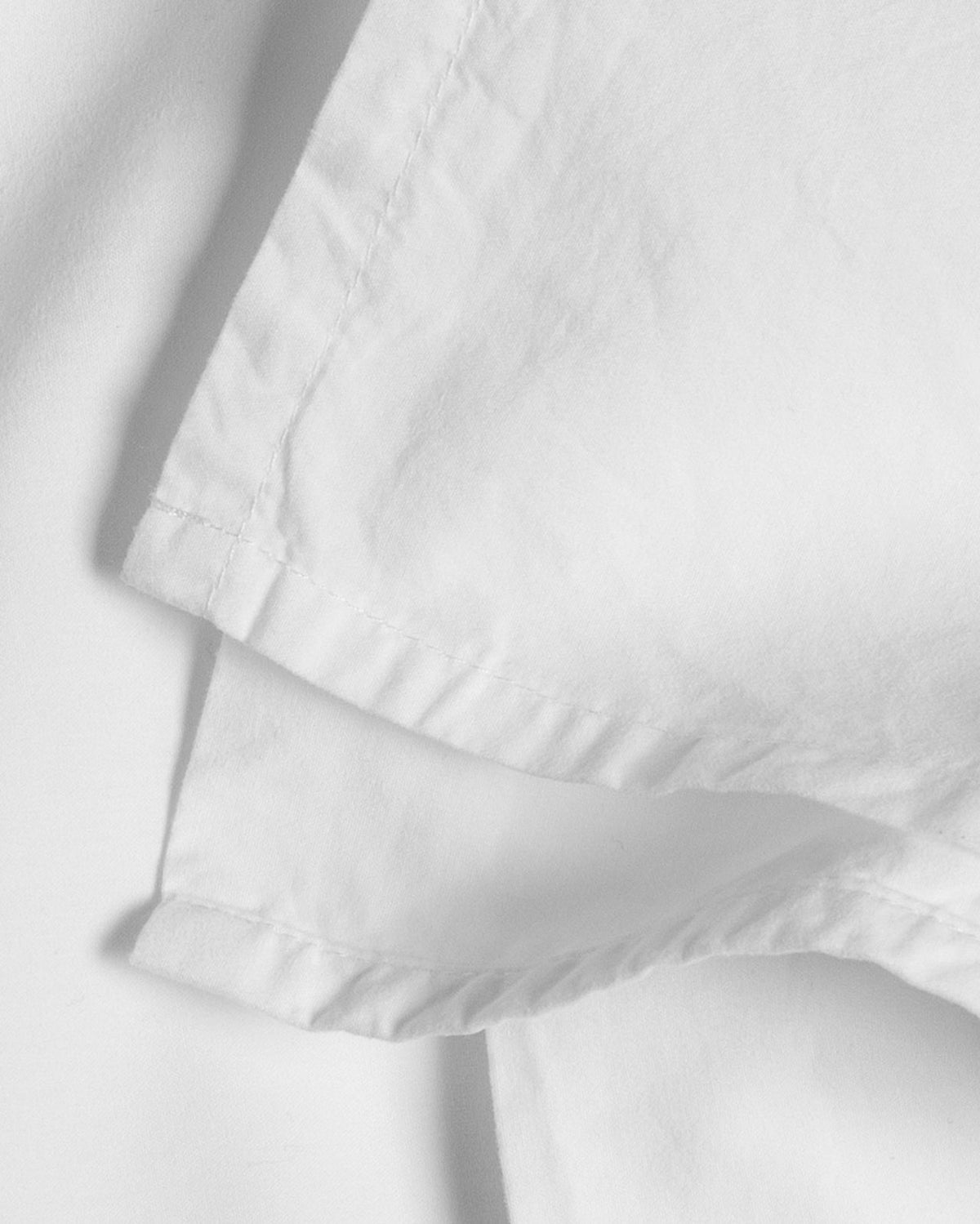 Brushed Cotton Top Sheet (White)