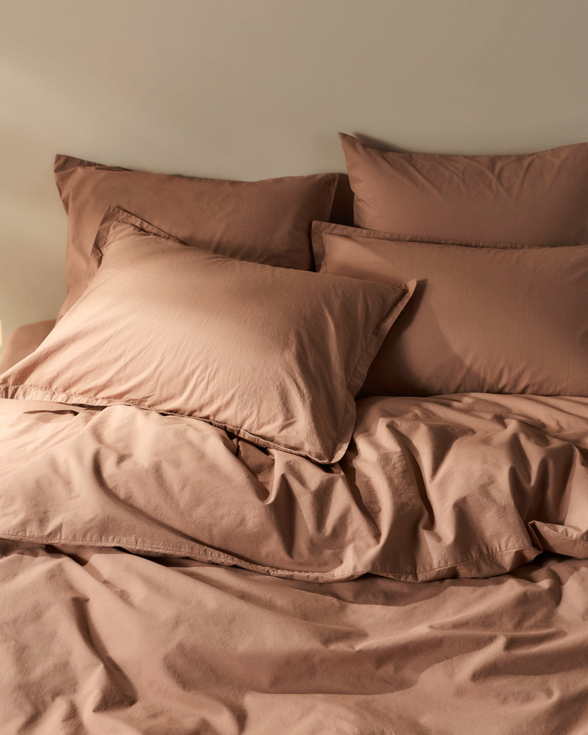 Brushed Cotton Duvet Cover (Adobe)