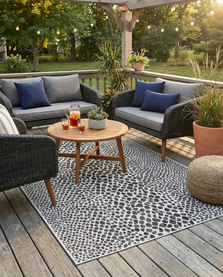 Washable Jill Zarin Cape Town Indoor / Outdoor Rug