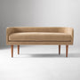 Celine Bench - Wood Legs