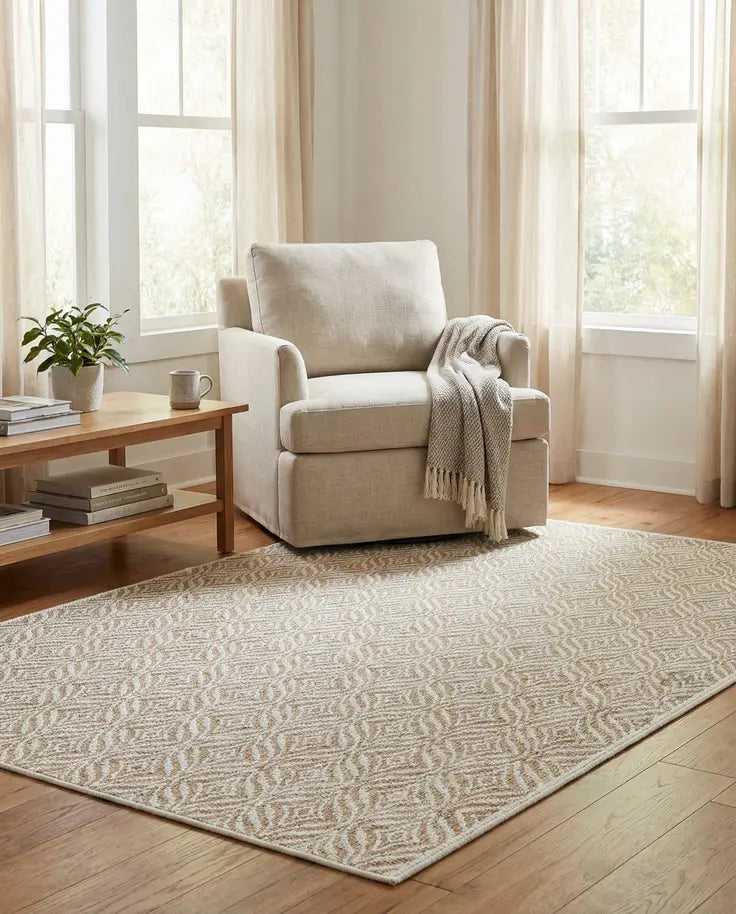 Washable Lattice Indoor / Outdoor Rug