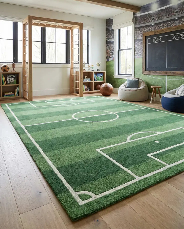 Playtime Kids Wool Freeform Rug
