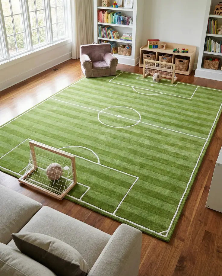 Playtime Kids Wool Freeform Rug