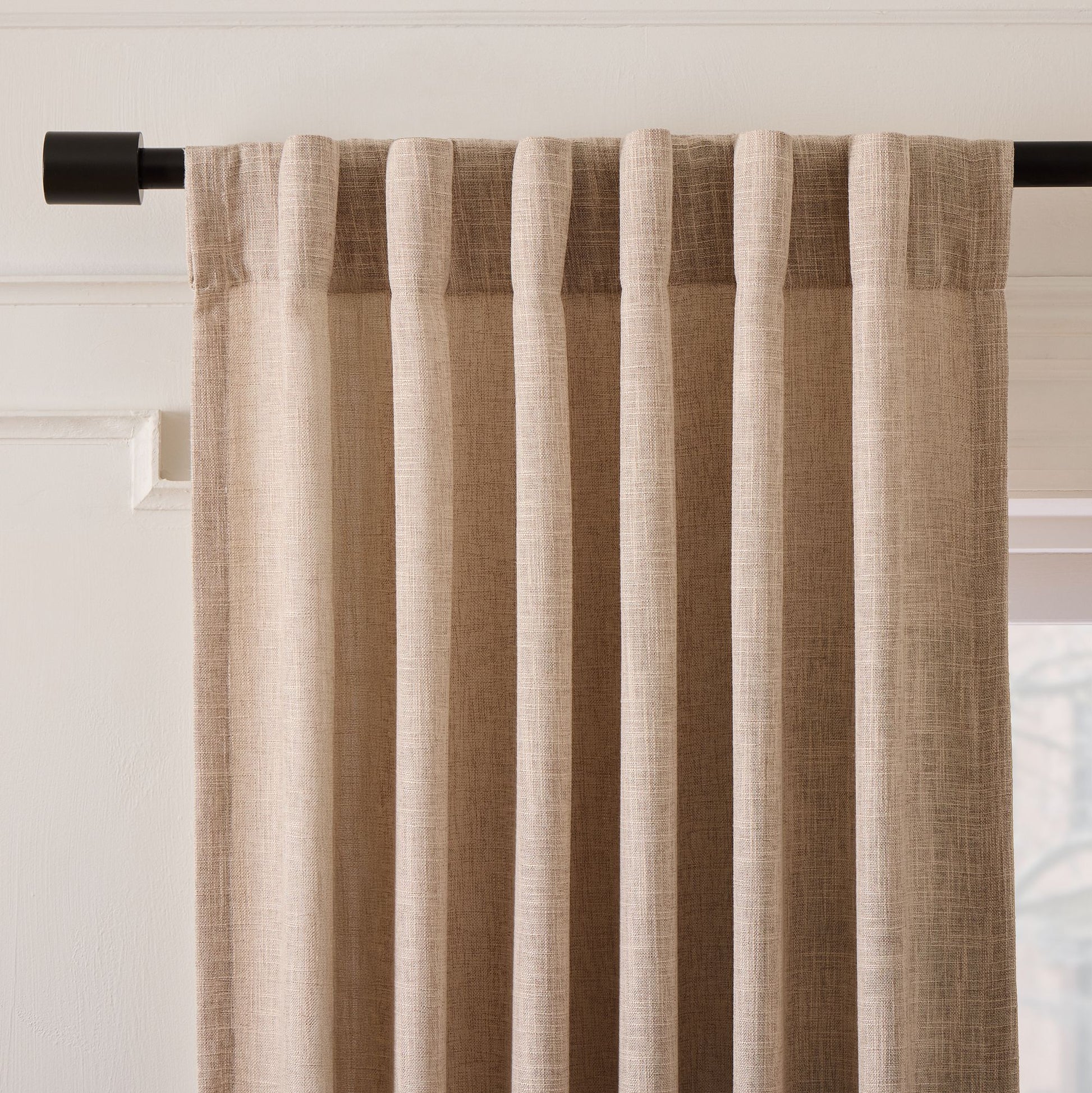 Crossweave Blackout Curtain