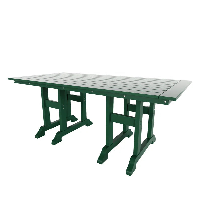 Aleera 6 - Person Patio Dining Set with Rectangular Table