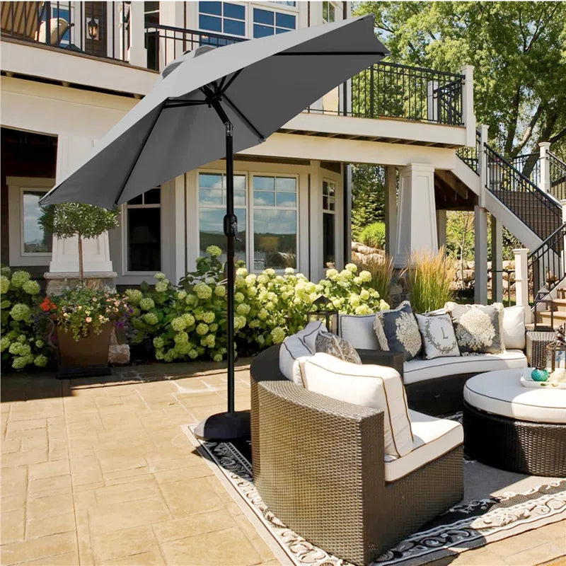 Allport 7.5' Market Patio Umbrella with Tilt and Crank