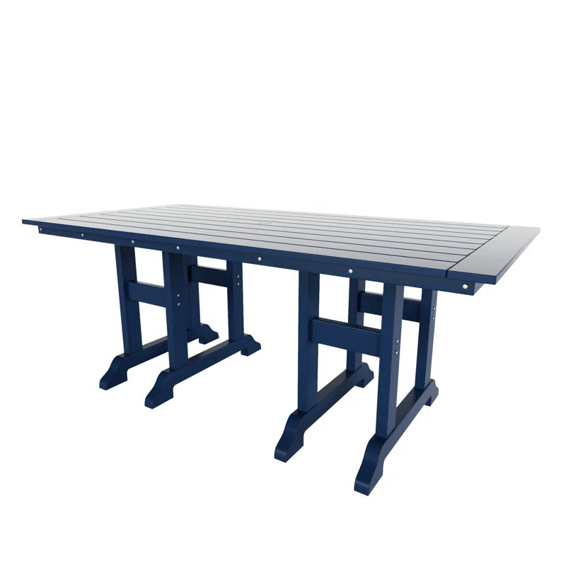 Aleera 6 - Person Patio Dining Set with Rectangular Table