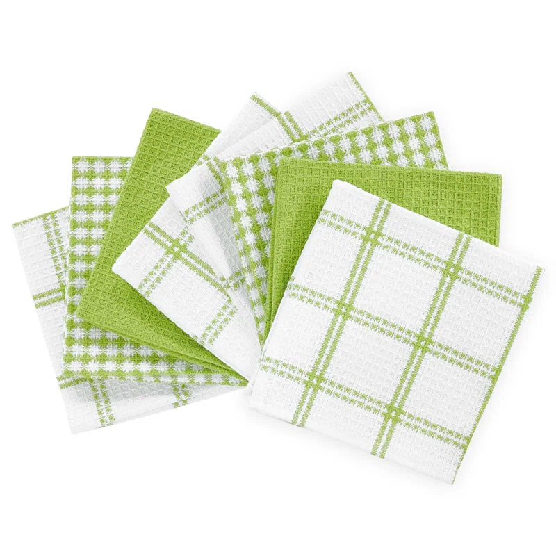 T-fal Flat Waffle Kitchen Dishcloth Set (Set of 8)
