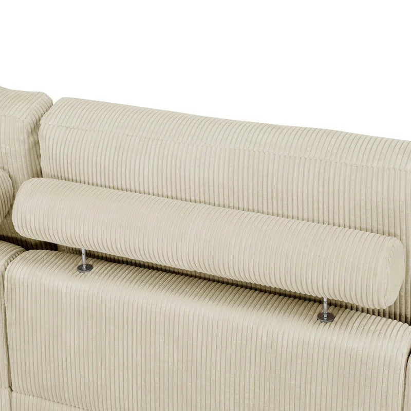 Aristedes 6 - Piece Corduroy Sectional