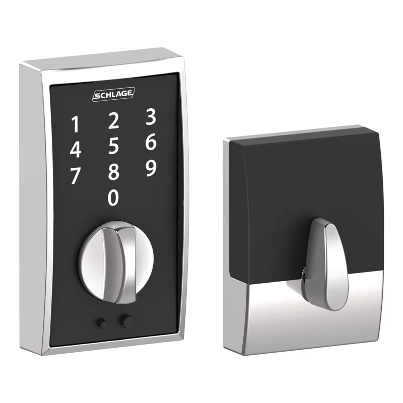 Schlage Touch Keyless Touchscreen Deadbolt with Century Trim