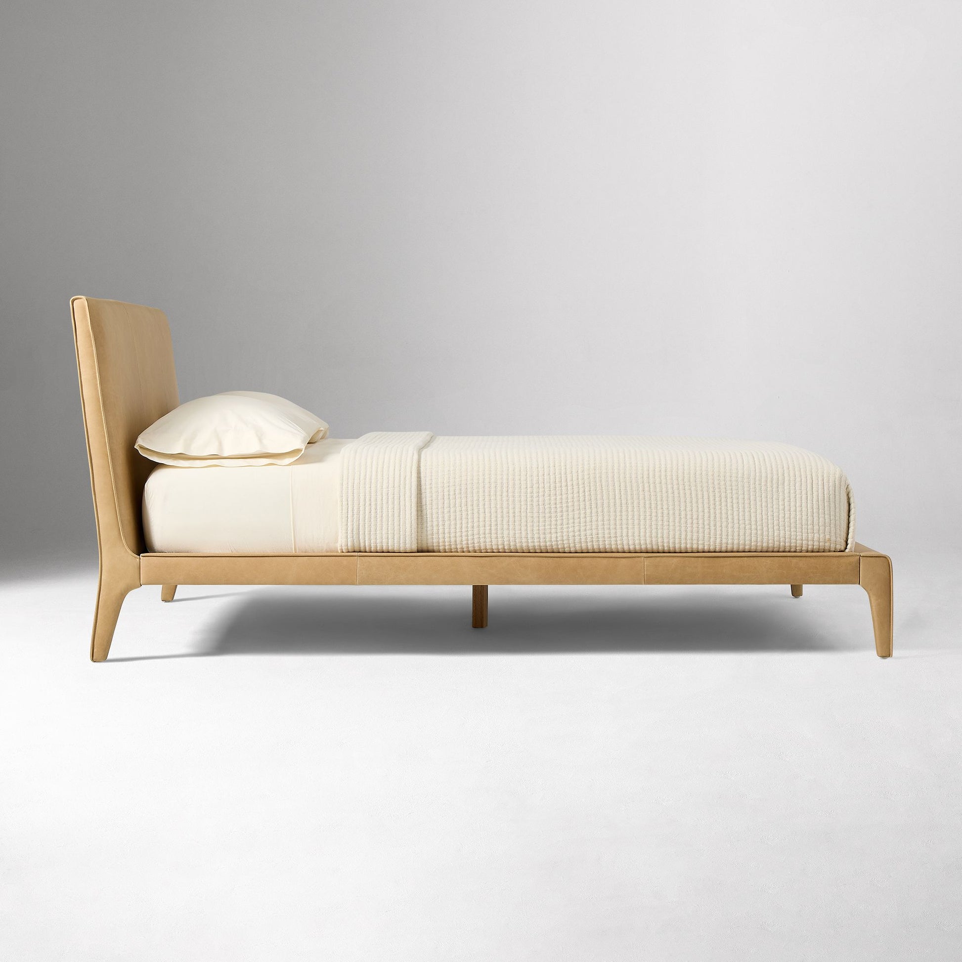 Dolores Leather Bed