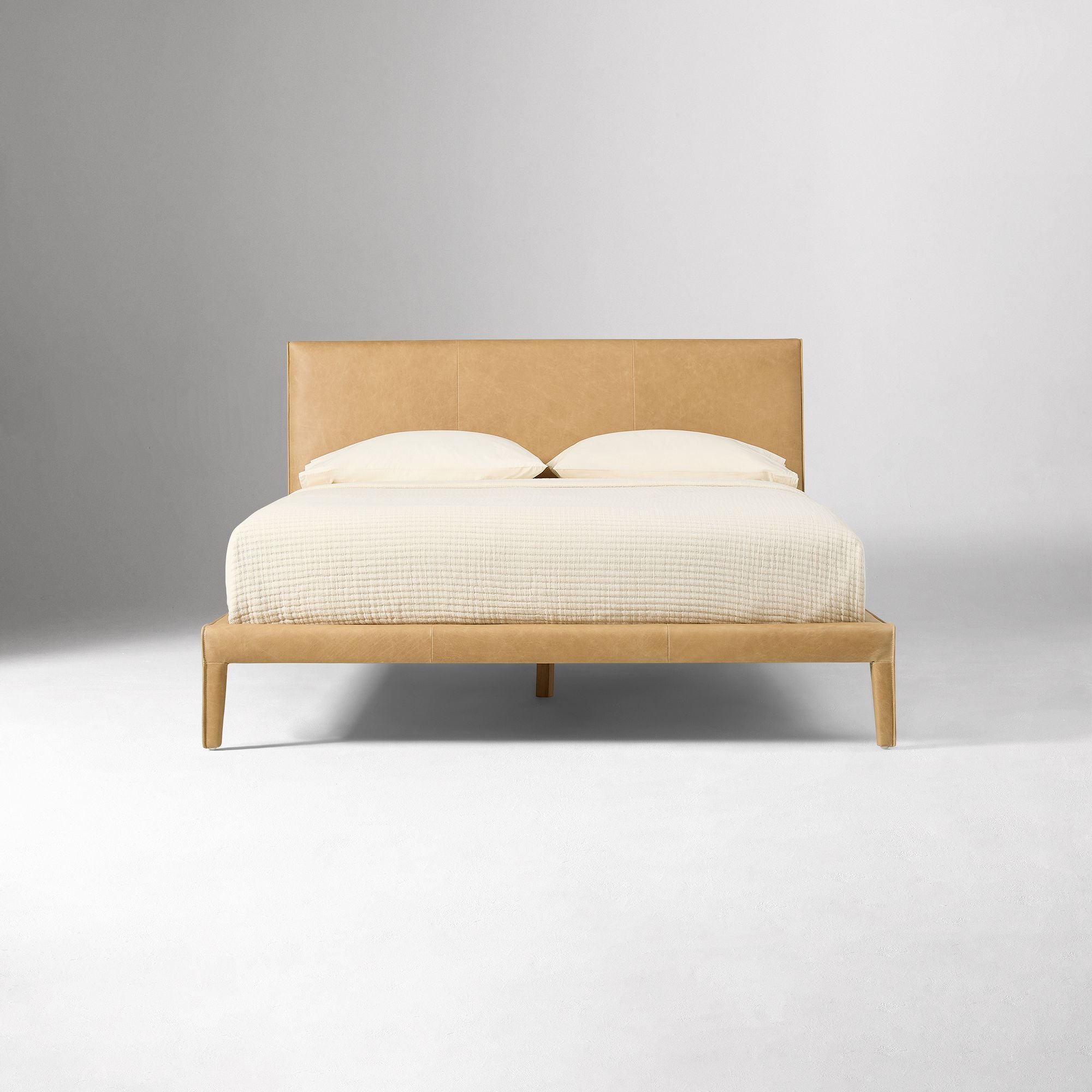 Dolores Leather Bed