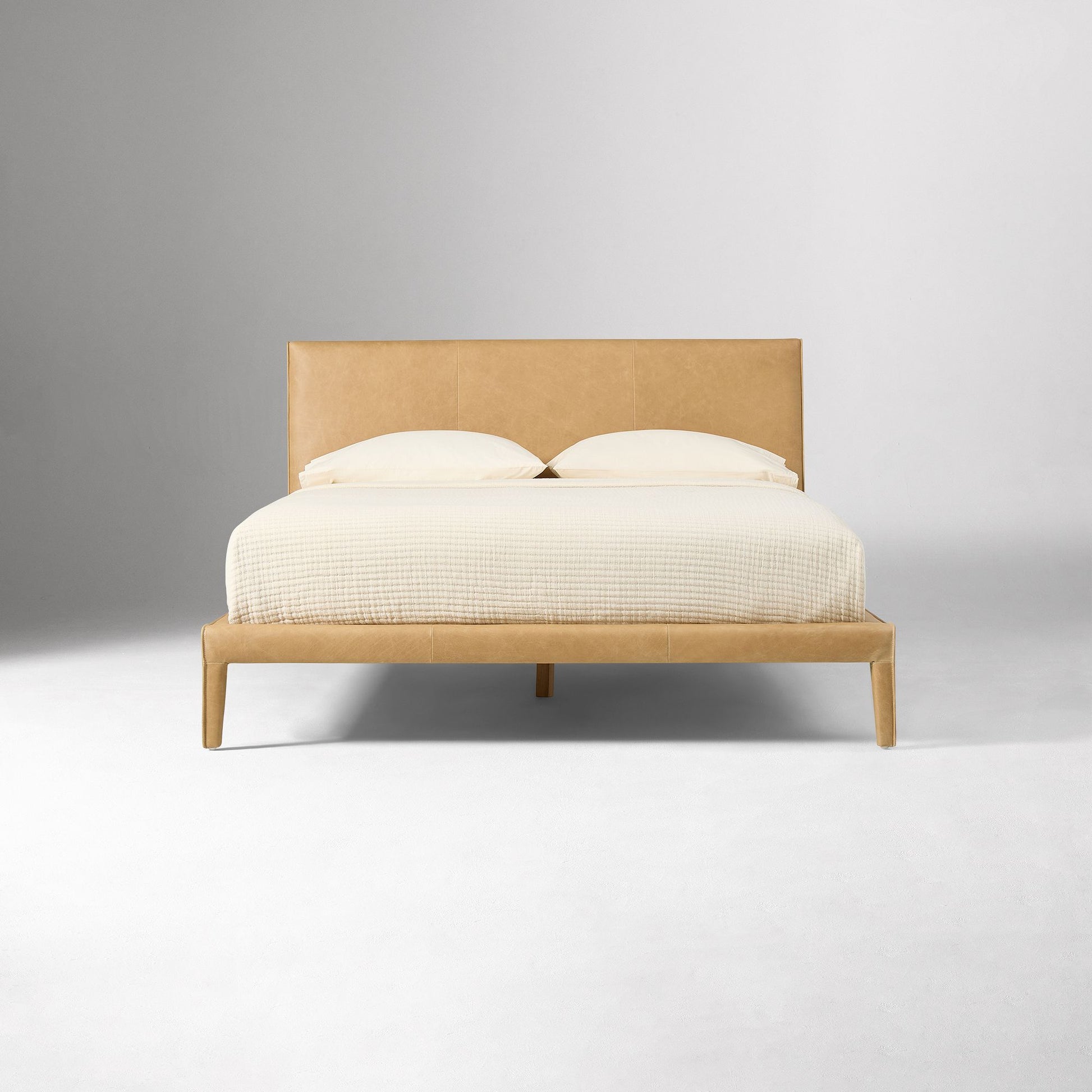 Dolores Leather Bed