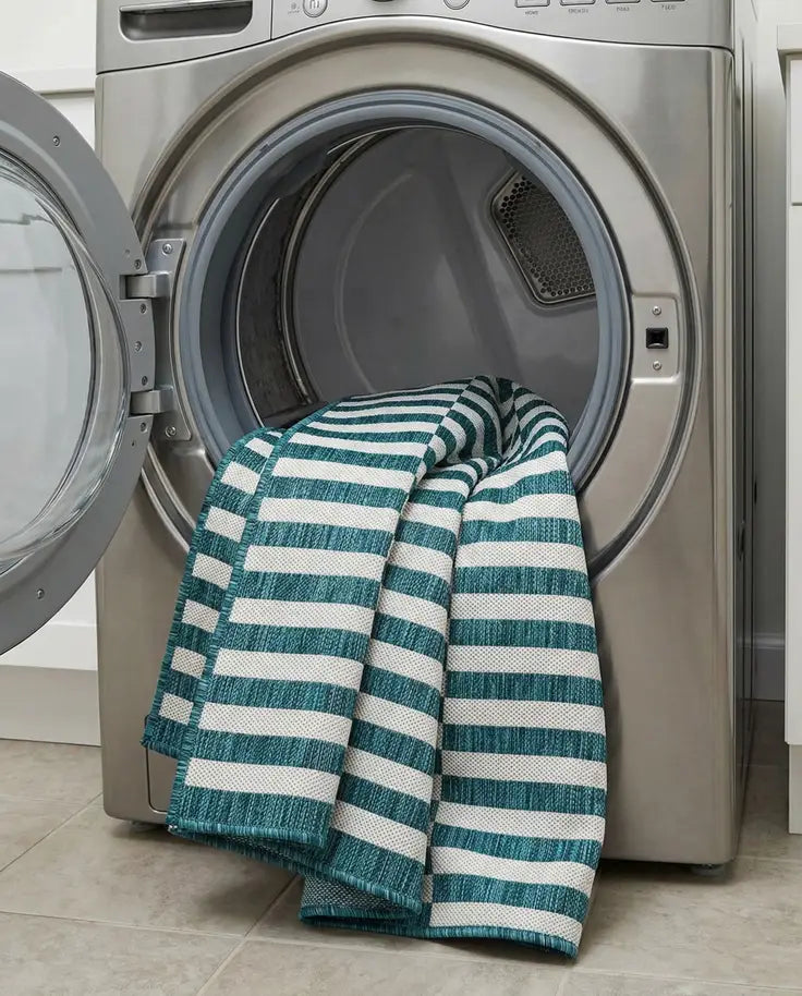 Washable Ribbon Indoor / Outdoor Rug