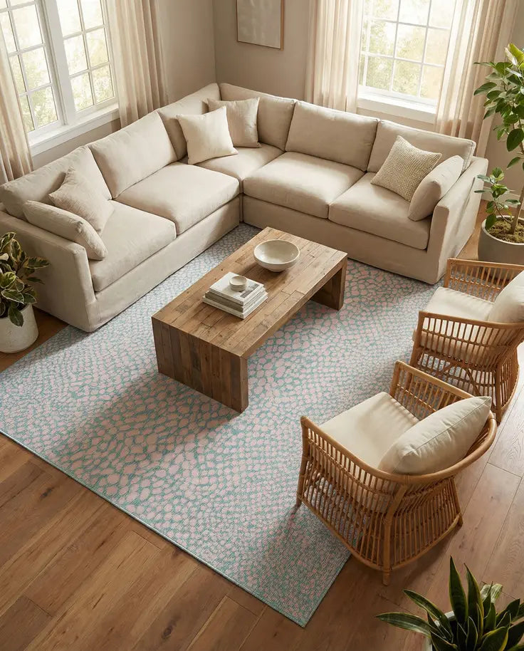 Washable Jill Zarin Cape Town Indoor / Outdoor Rug