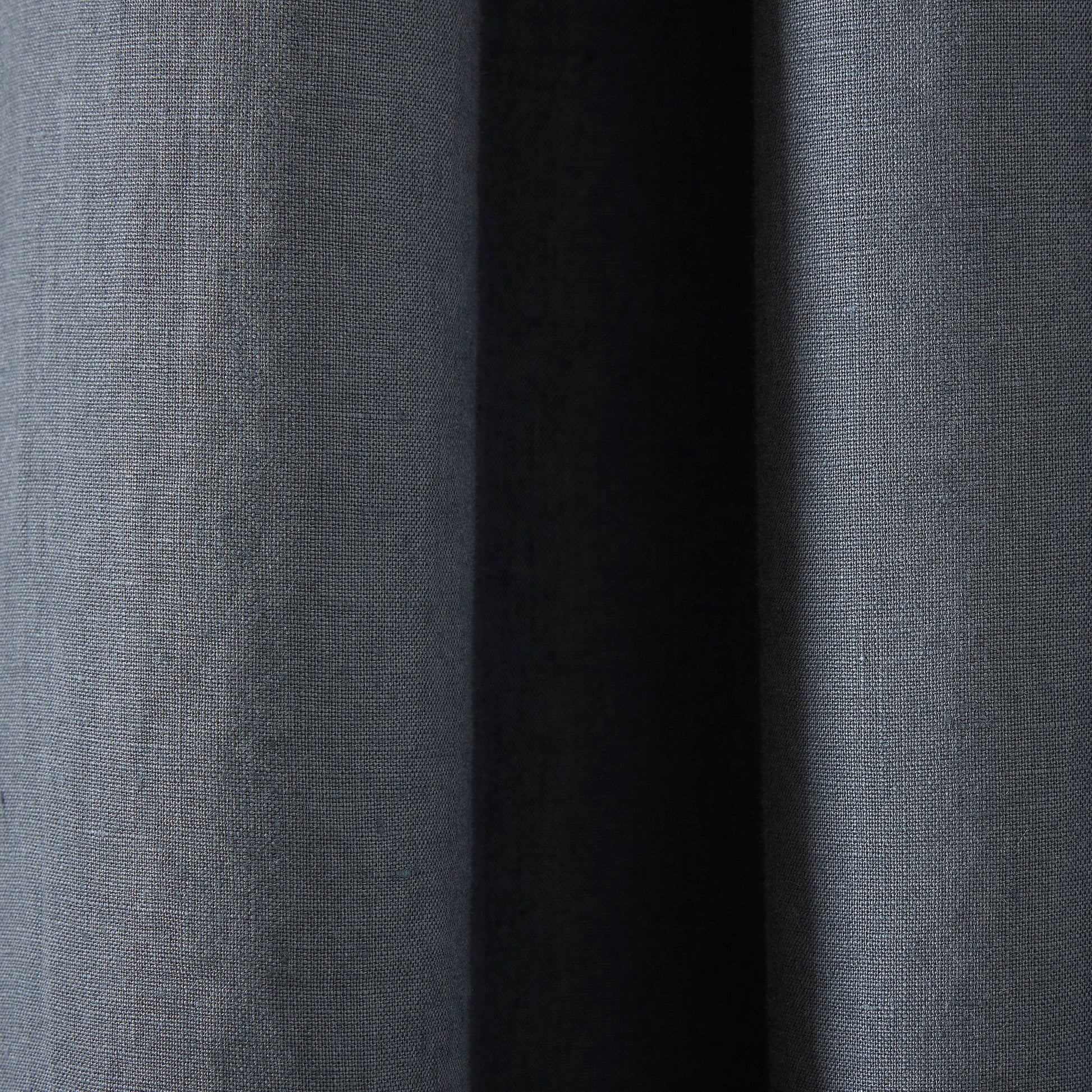 European Flax Linen Blackout Curtain
