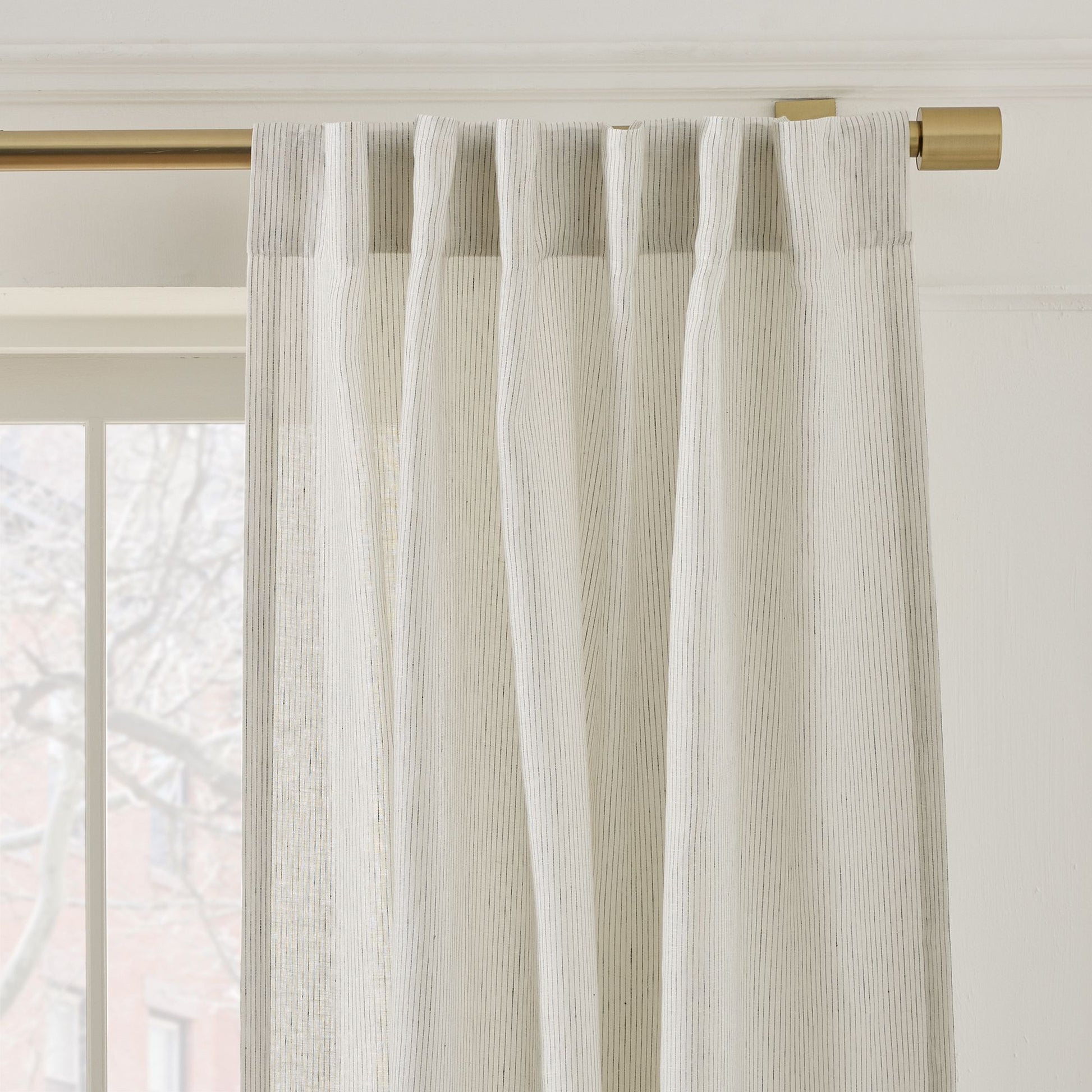 European Flax Linen Blackout Curtain