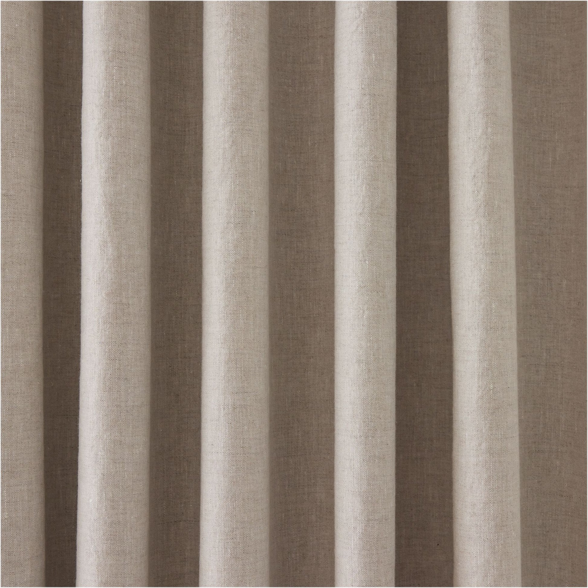 European Flax Linen Blackout Curtain