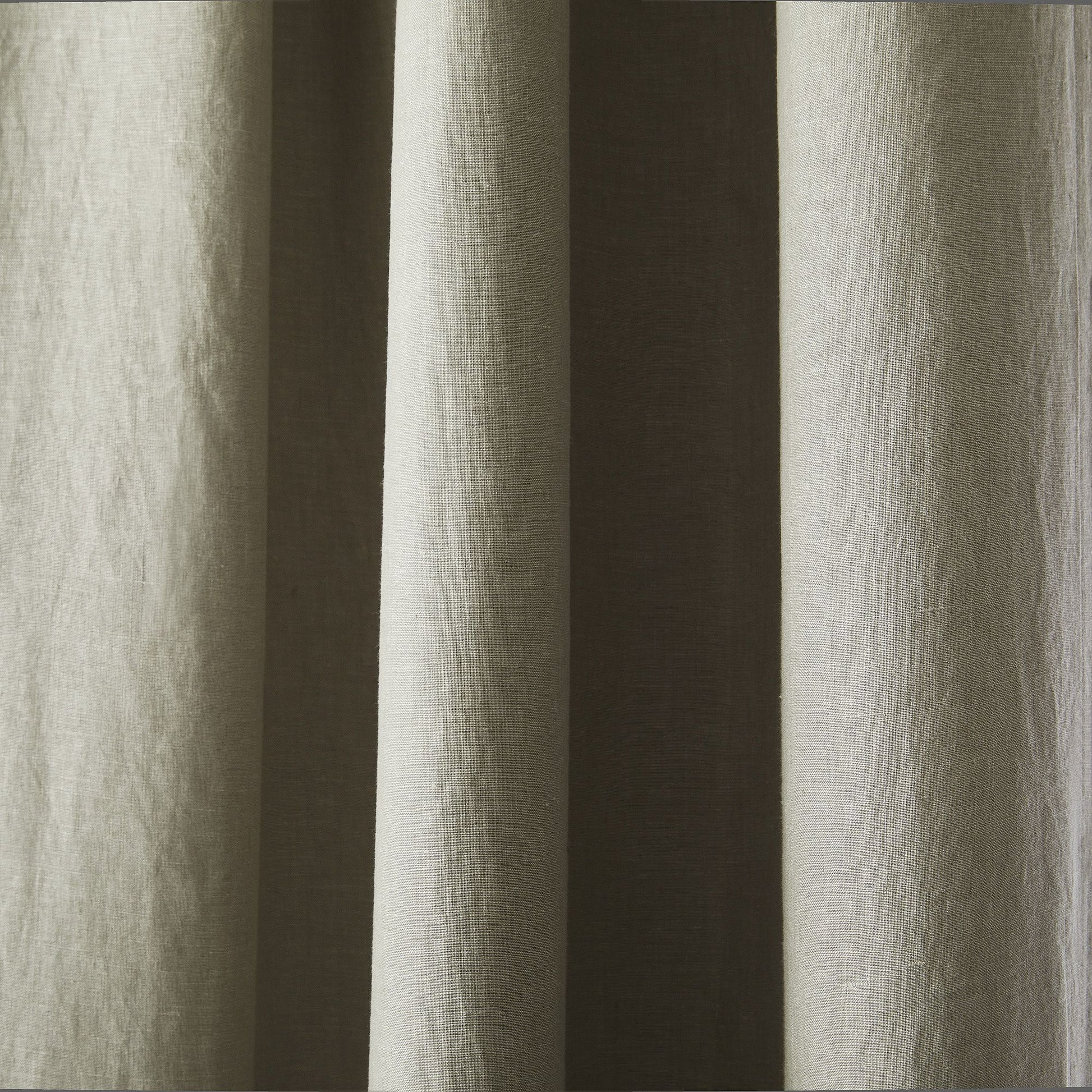 European Flax Linen Blackout Curtain