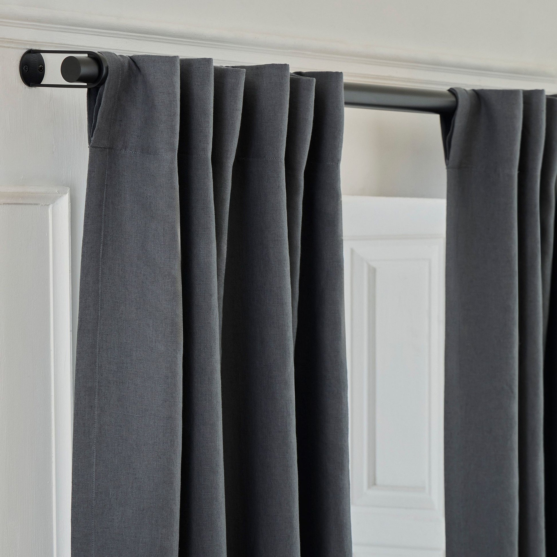 European Flax Linen Blackout Curtain