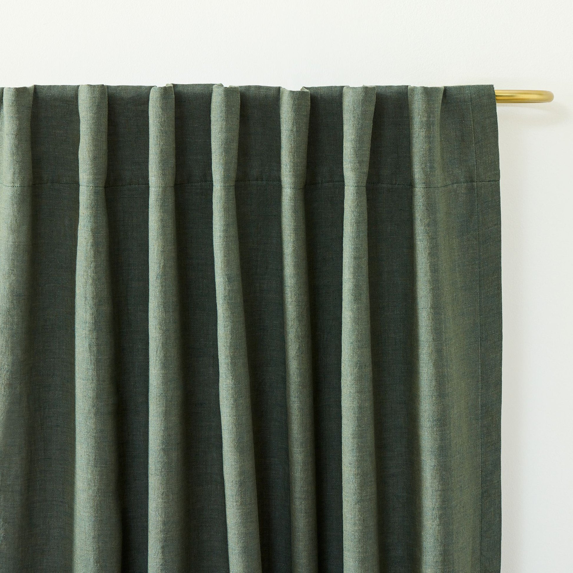 European Flax Linen Blackout Curtain