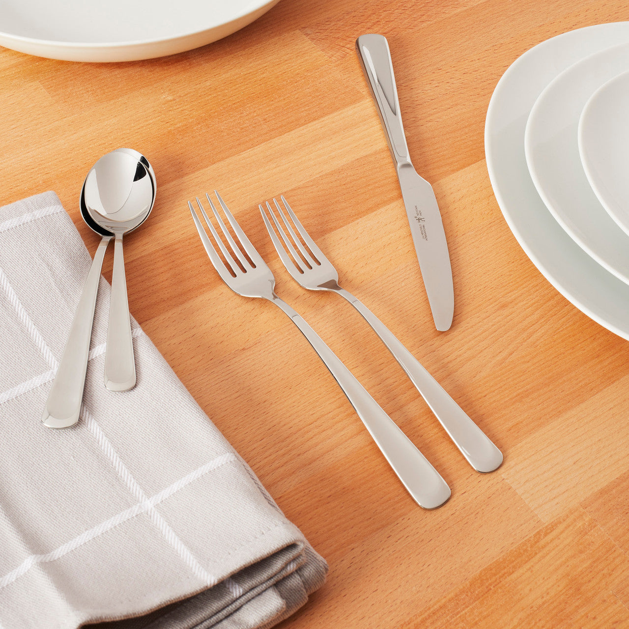 Henckels Silvano 45-pc 18/10 Stainless Steel Flatware Set