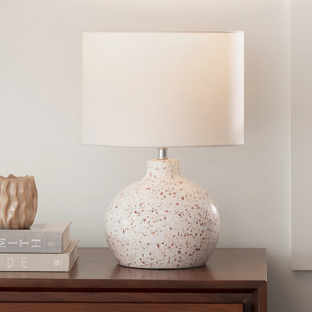 Ando Table Lamp - Waxen White