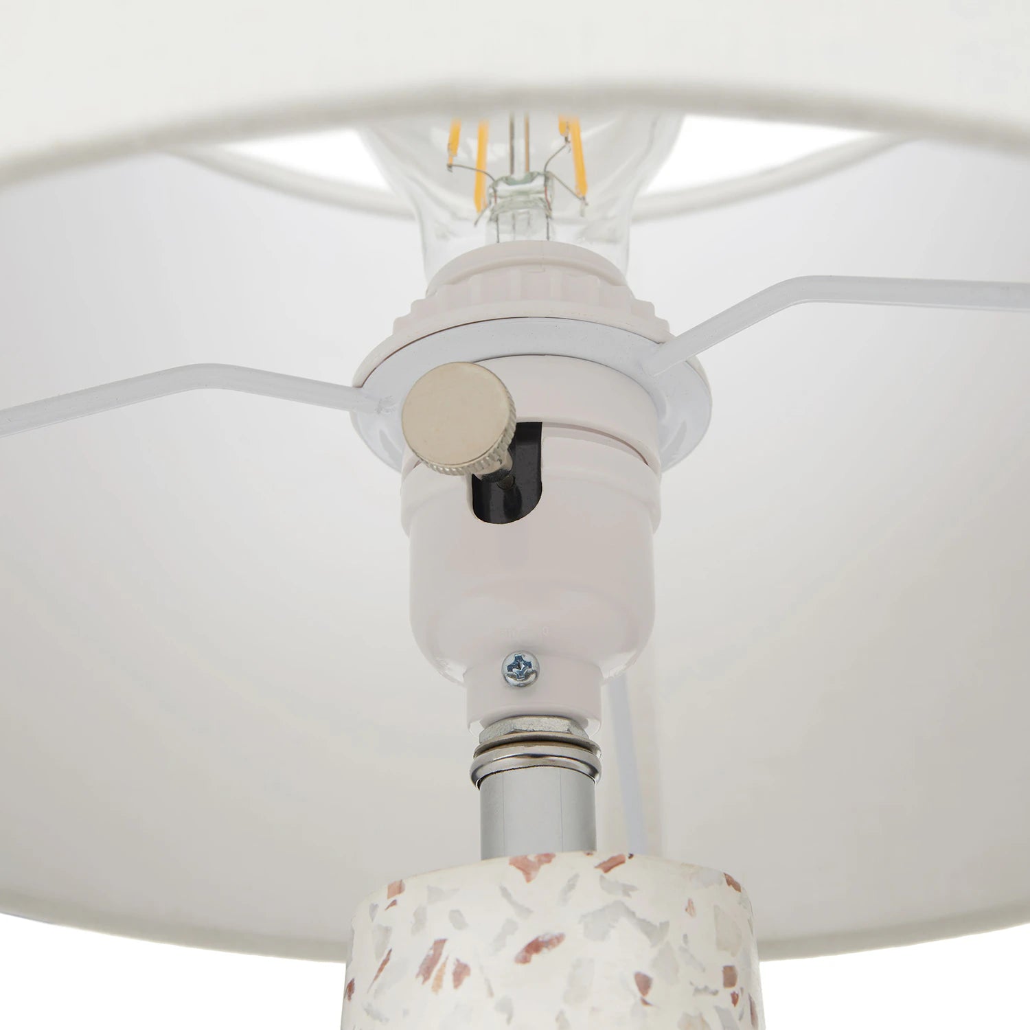 Ando Table Lamp - Waxen White