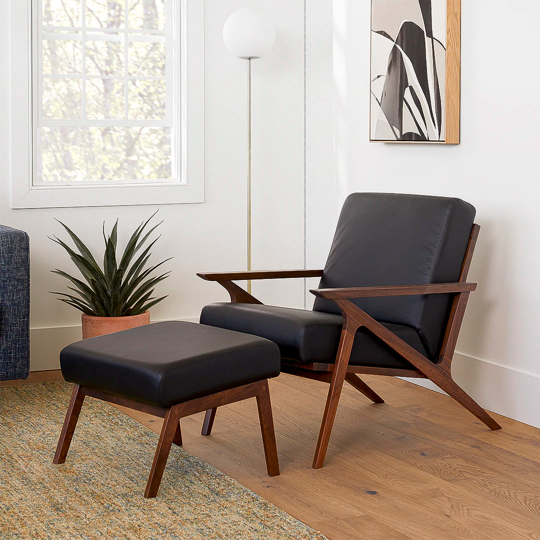 Otio 26" Leather Lounge Set