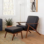 Otio 26" Leather Lounge Set