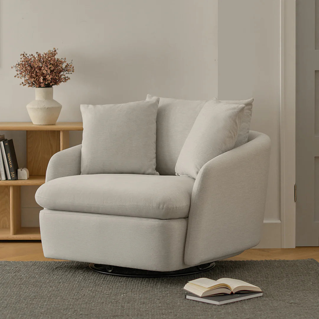 Leigh 47" Swivel Lounge Chair