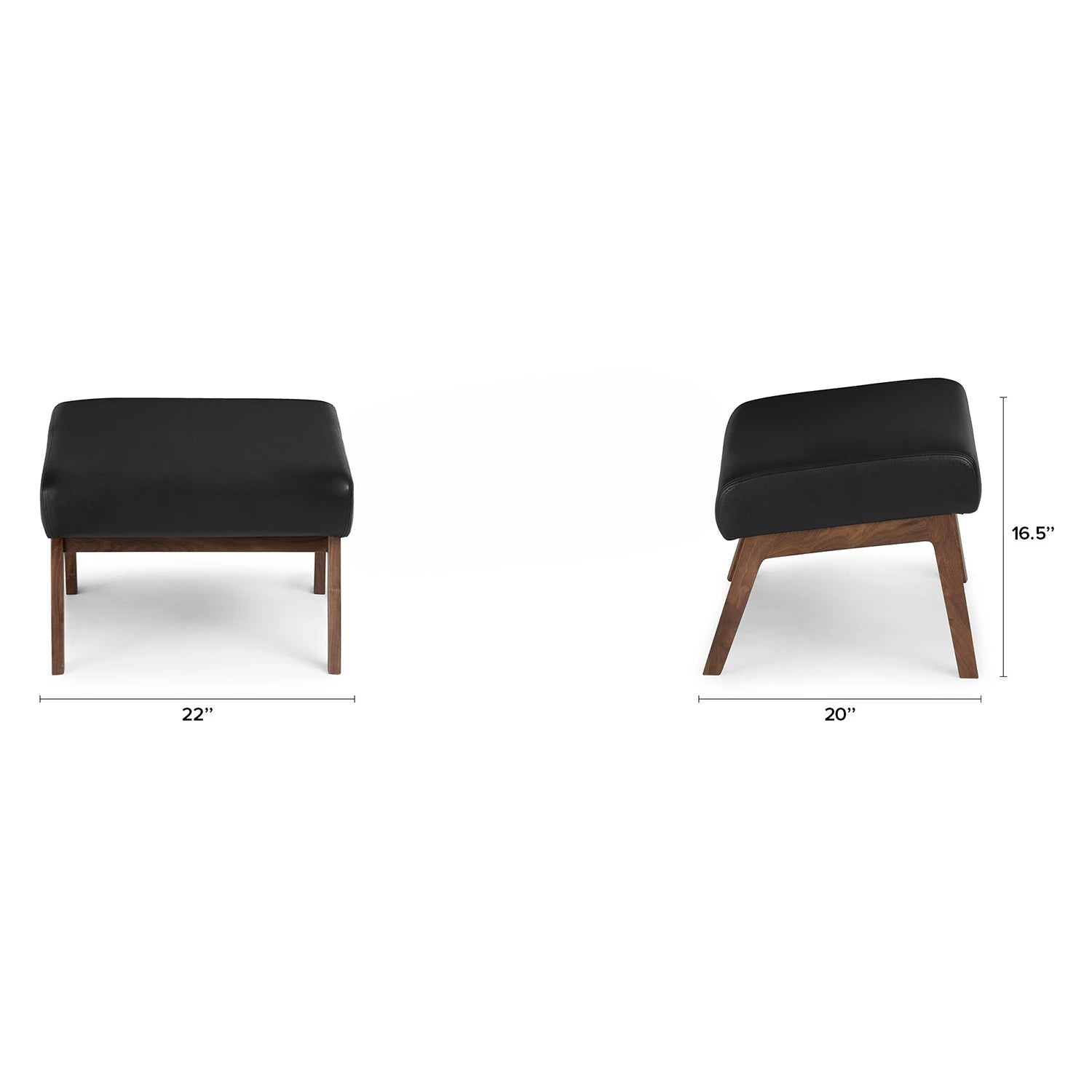 Otio 26" Leather Lounge Set