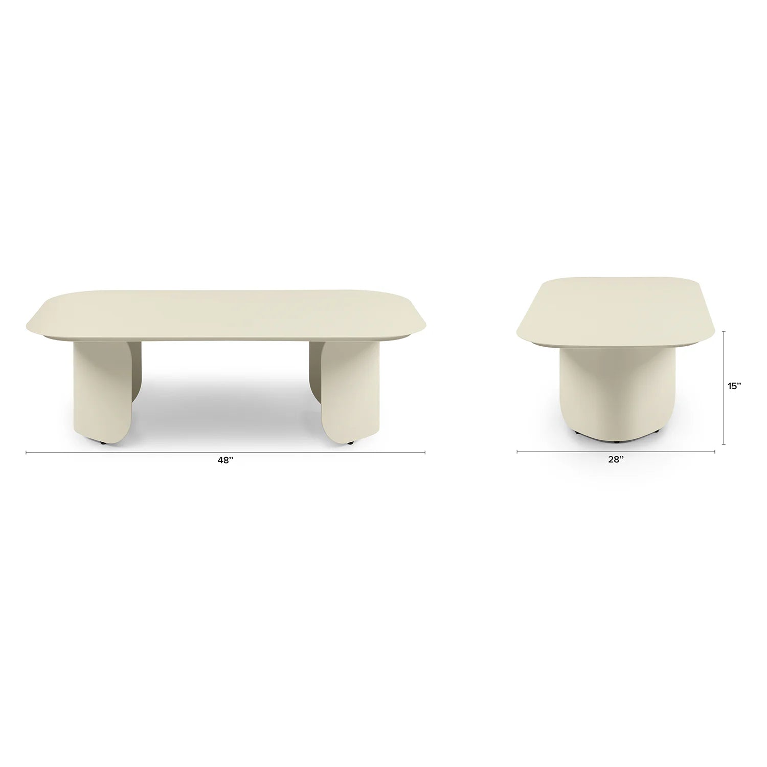 Skane 48" Outdoor Coffee Table