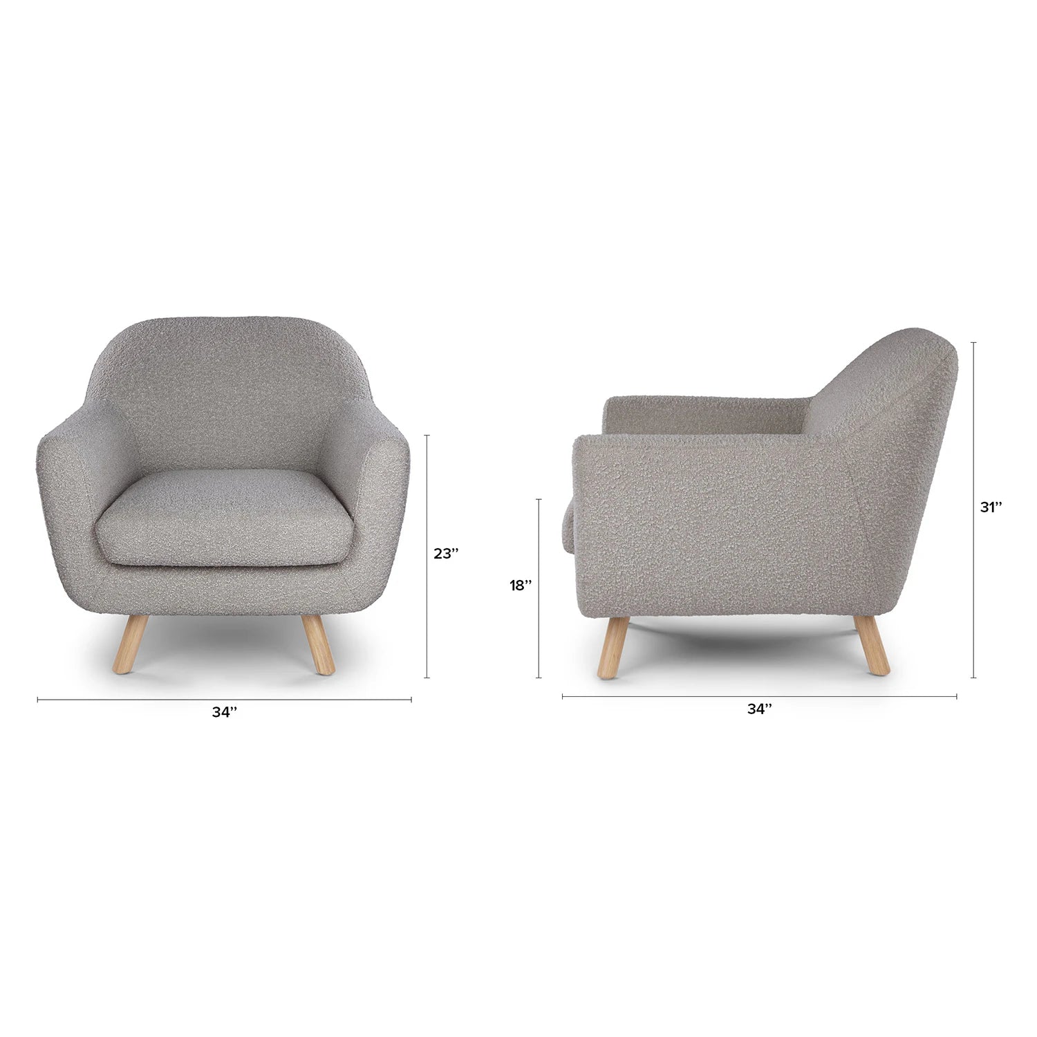 Gabriola 34" Lounge Chair