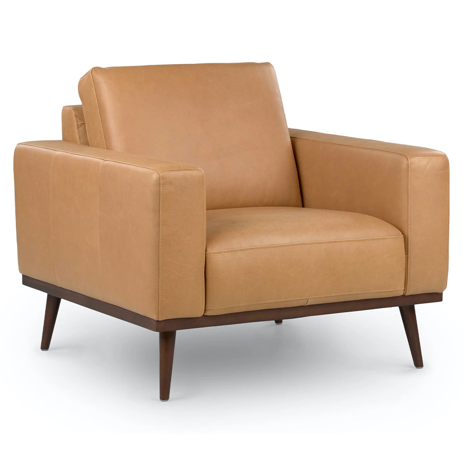 Rhett 38.5" Leather Lounge Chair