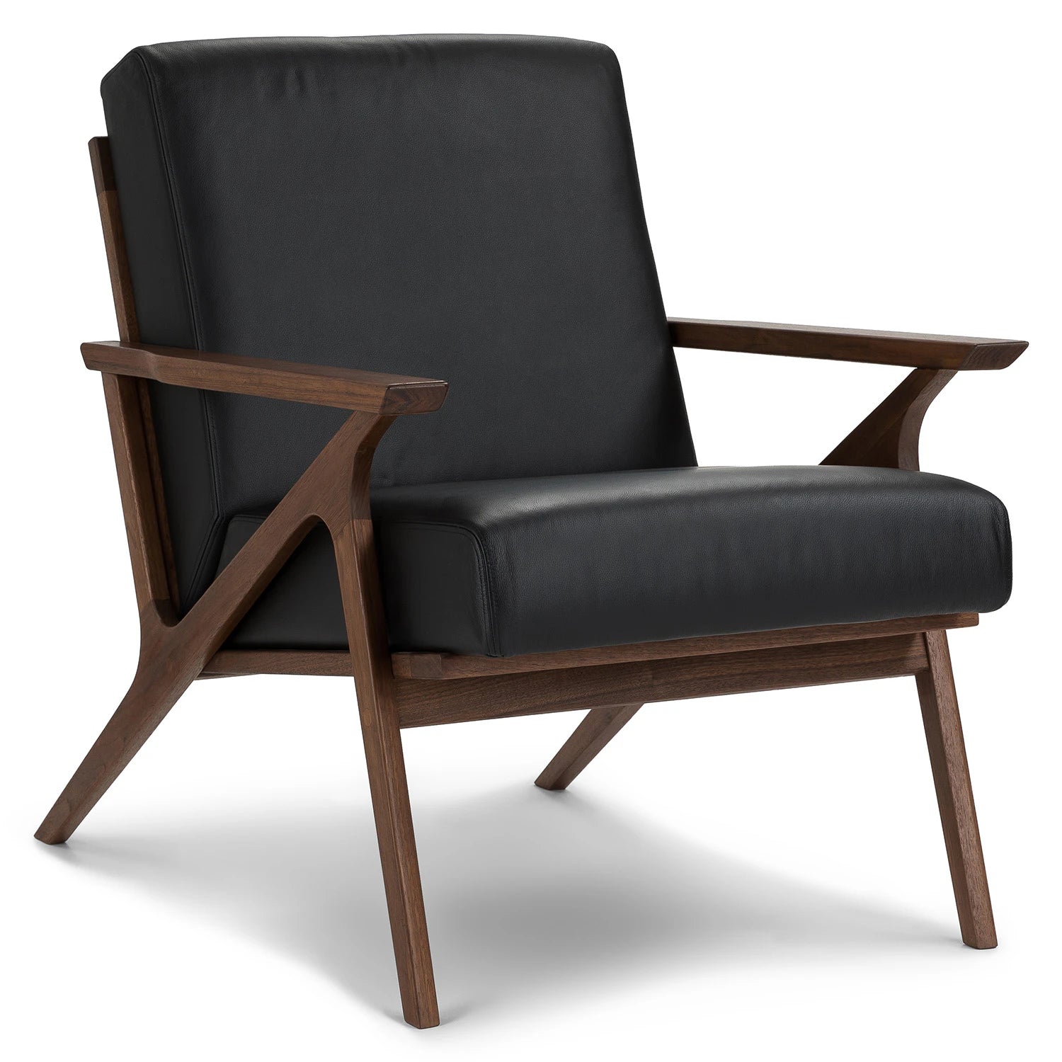 Otio 26" Leather Lounge Chair