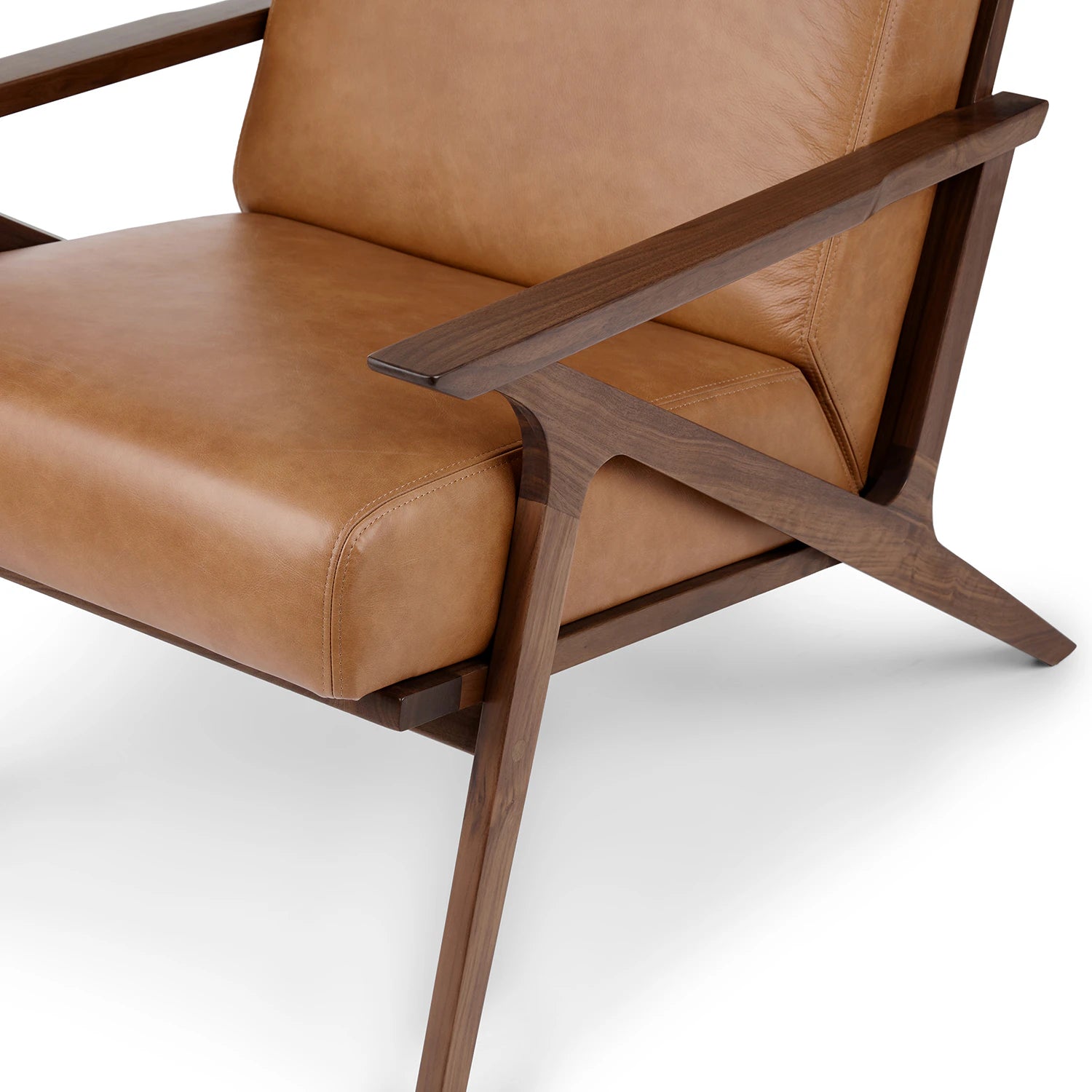 Otio 26" Leather Lounge Chair